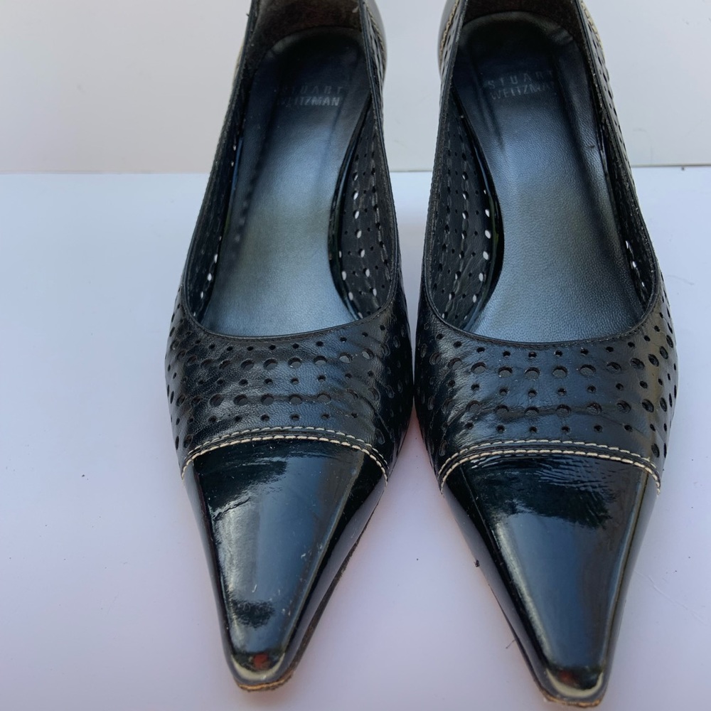 Stuart Weitzman Black Heels Size 6W